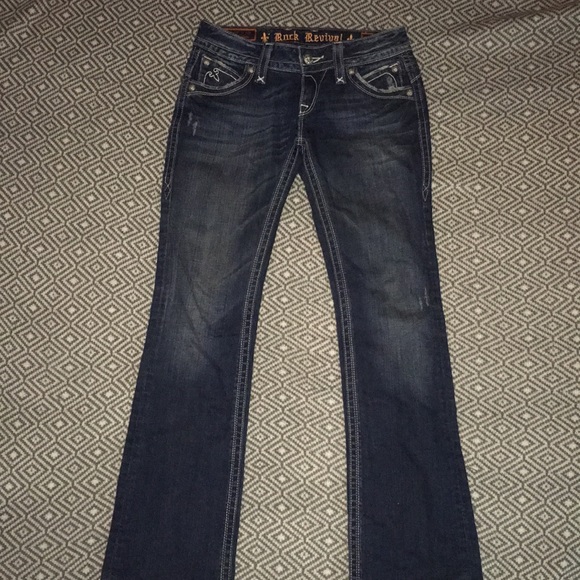 Rock Revival women’s low rise Jeans - Picture 2 of 8